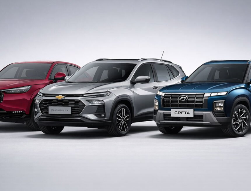 Avanço dos SUVs muda o mercado e hatches perdem força no Amazonas