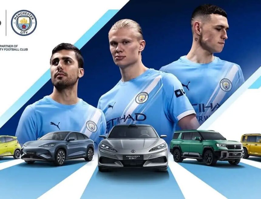 alfredo-filho-byd-nova-patrocinadora-do-manchester-city Manchester City anuncia BYD como nova patrocinadora