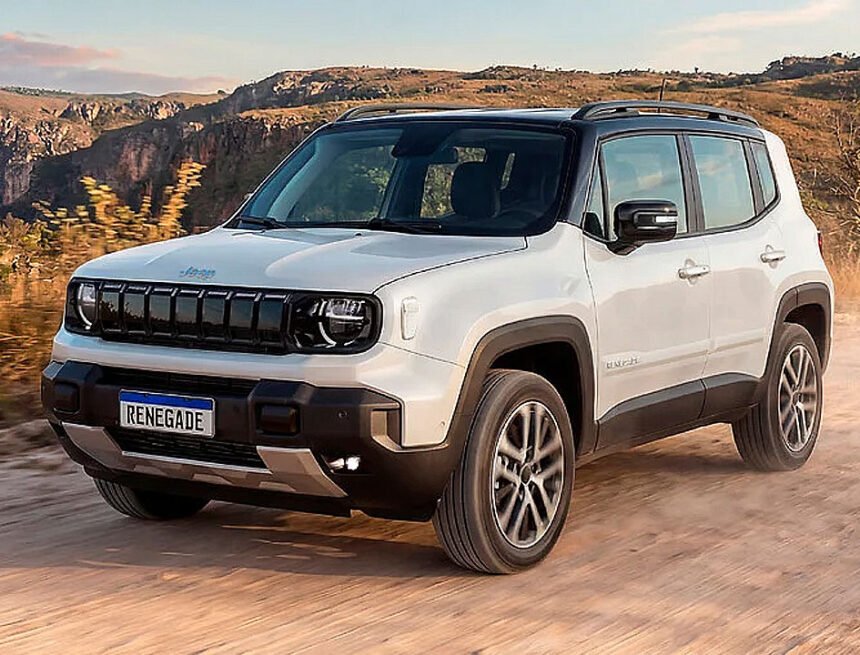 Jeep lança Renegade 2027 com visual renovado e versão híbrida leve