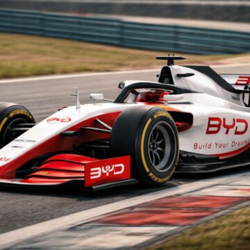 BYD mira a Fórmula 1 como estratégia para fortalecer a marca