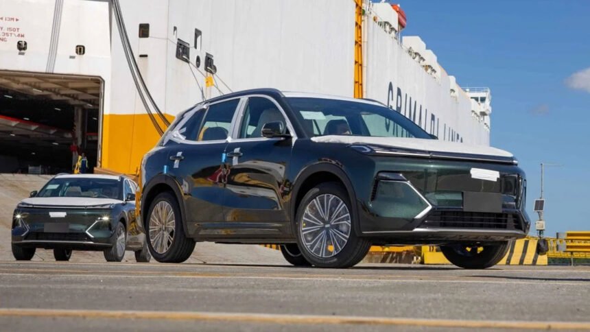 Estoque de carros importados dispara no Brasil e maioria vem da China