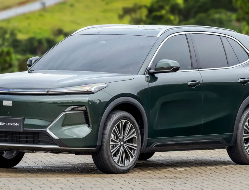 Novo Geely EX5 chega ao Brasil com até 1.300 km de autonomia