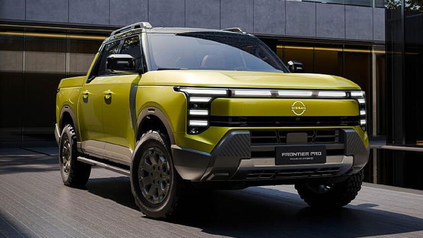 Nova Nissan Frontier híbrida chega à América Latina ainda em 2026