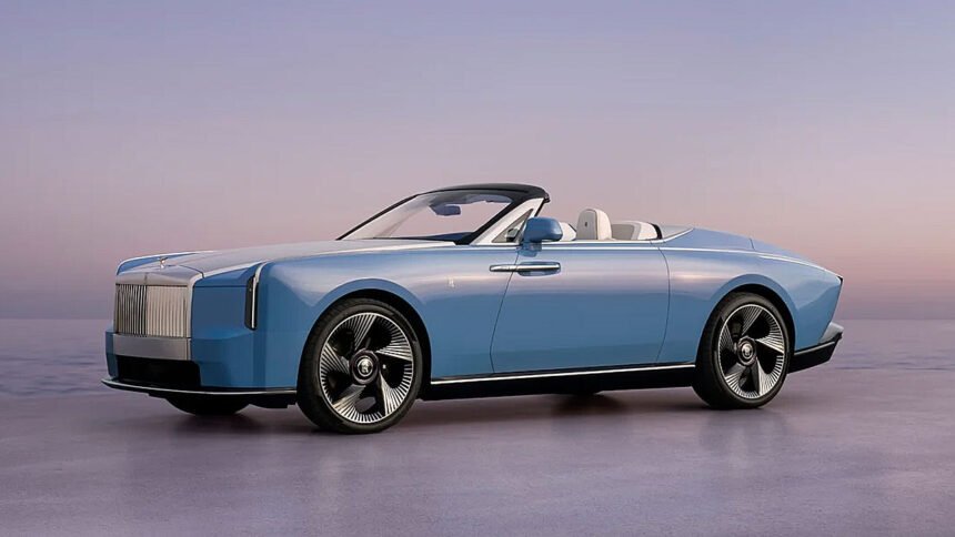 Rolls-Royce lança conversível elétrico de R$ 50 milhões e esgota produção