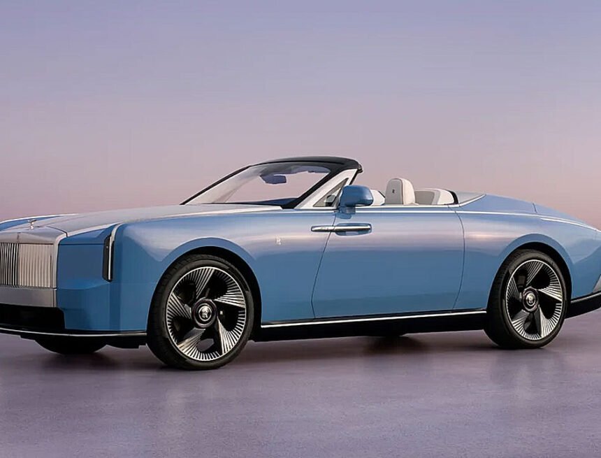 Rolls-Royce lança conversível elétrico de R$ 50 milhões e esgota produção