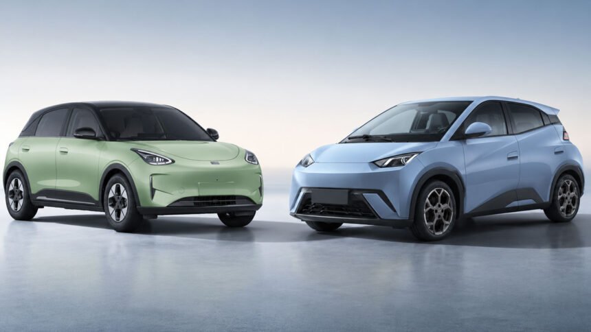 Dolphin Mini ou Geely EX2? Veja qual elétrico entrega mais por R$ 120 mil