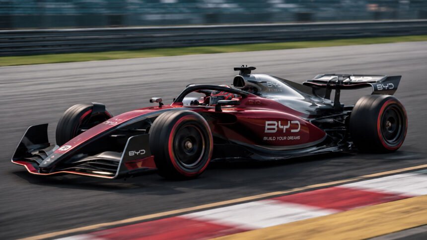 BYD mira a Formula One para acelerar disputa global por carros elétricos