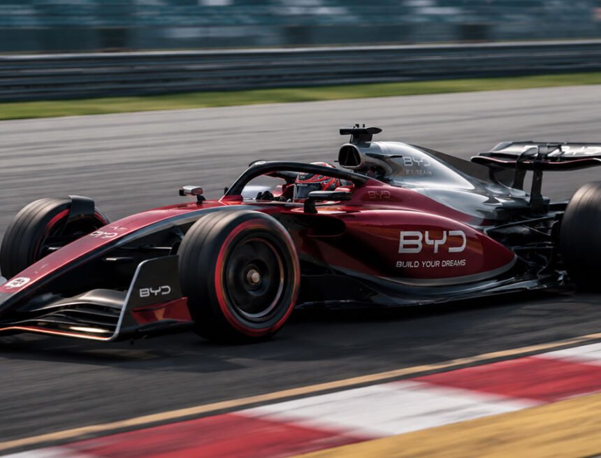 BYD mira a Formula One para acelerar disputa global por carros elétricos
