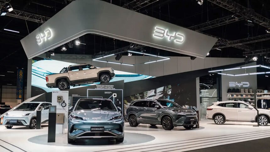 BYD lidera varejo e muda disputa de marketing no setor automotivo