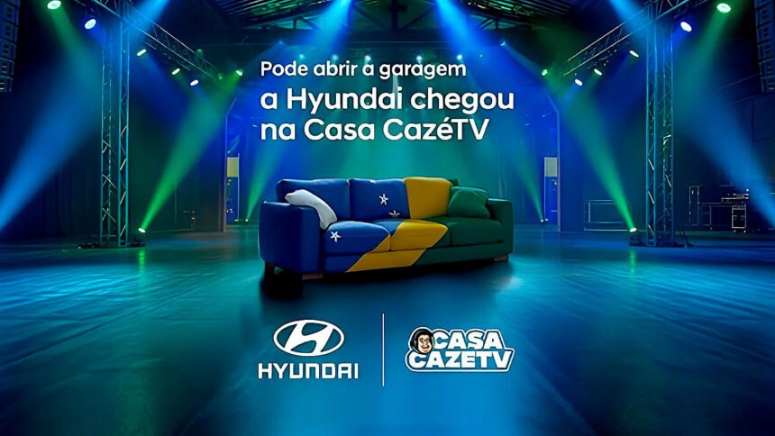 Hyundai aposta na CazéTV para disputar público jovem na Copa de 2026