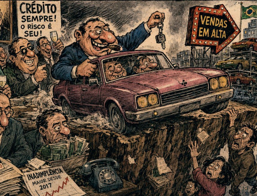 alfredo-filho-inadimplencia-financiamento-veiculos-bancos-credito-automotivo-brasil O país onde a inadimplência sobe e os bancos seguem financiando carros
