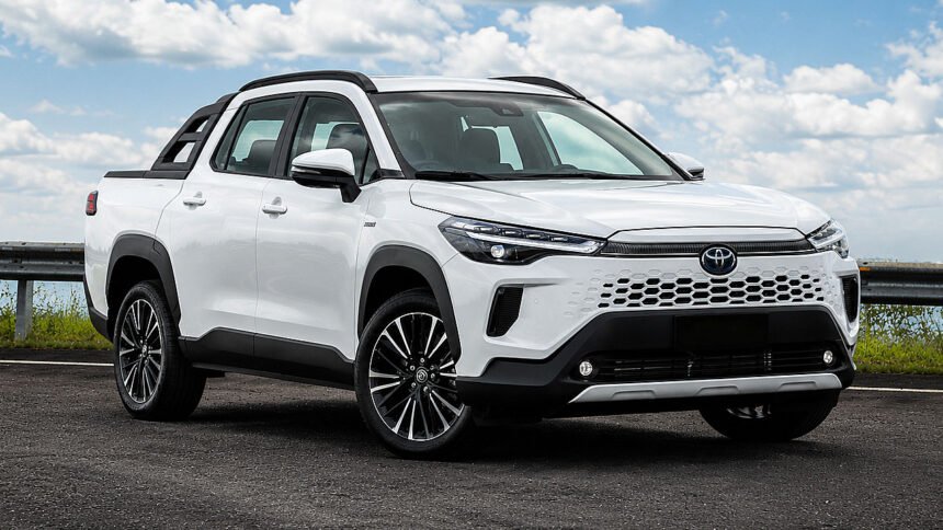 Toyota prepara picape híbrida para enfrentar Fiat Toro e avanço das chinesas no Brasil