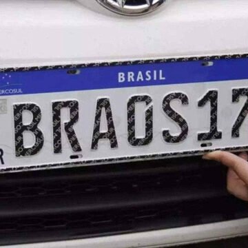 Câmara quer volta de cidade e estado na placa e pode gerar novo custo